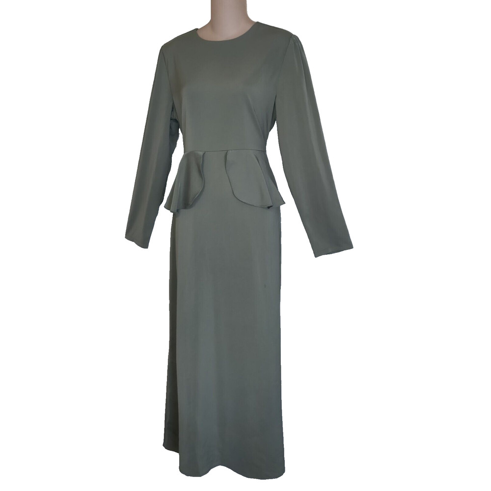 VEILED COLLECTION Green Dress First Sample Yunya Garments SIZE M Medium NEW NWT - Picture 7 of 16